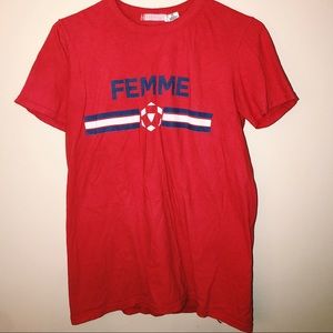 FEMME T-Shirt from Urban Outfitters